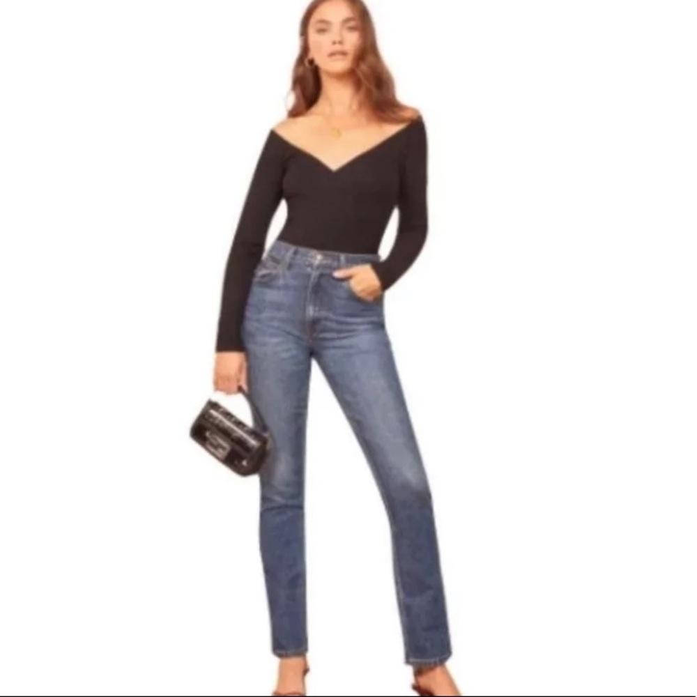 REFORMATION Off the Shoulder Top